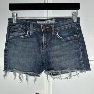 Joe’s Cutoff Jean Shorts Size 24